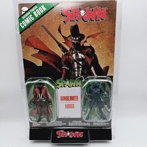 McFarlane Spawn Page Punchers 3" Gunslinger & Auger Figures